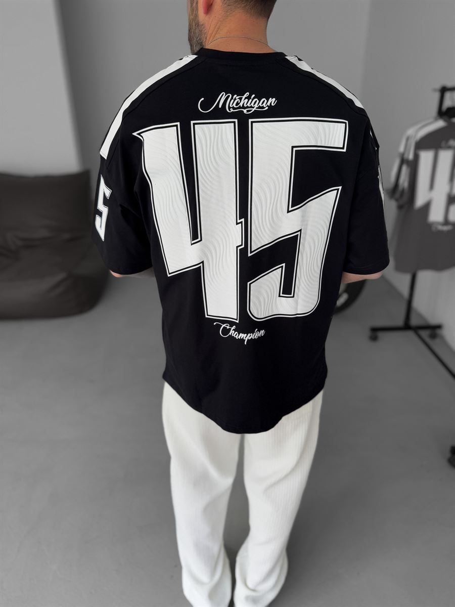 Michigan "45" Champion Oversized Tee